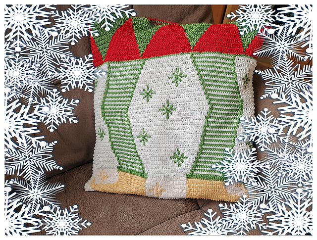 Mosaic Christmas Elf