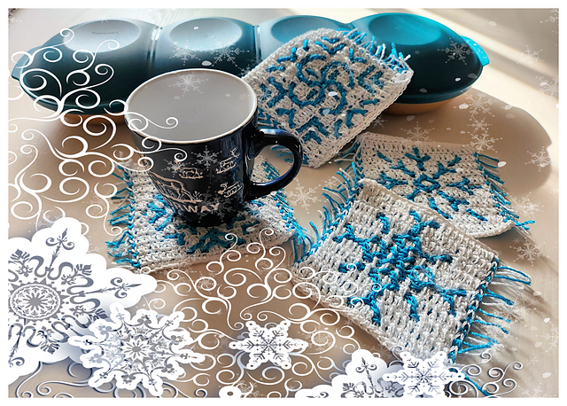 Snowflake Mosaic Set