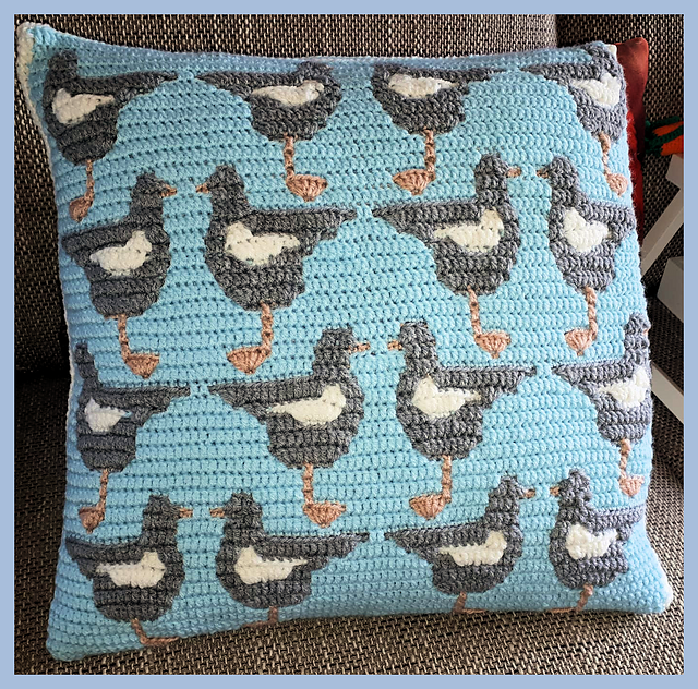 Baby mosaic seagull