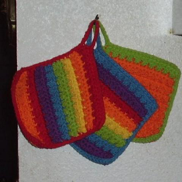 x stitch kitchen set (potholder)