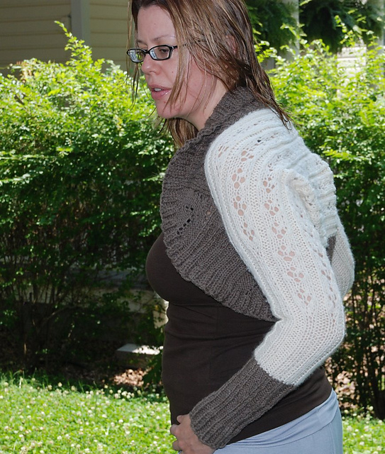 Dalloway Eyelet Shrug