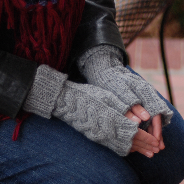 Chopin Cabled Handwarmers