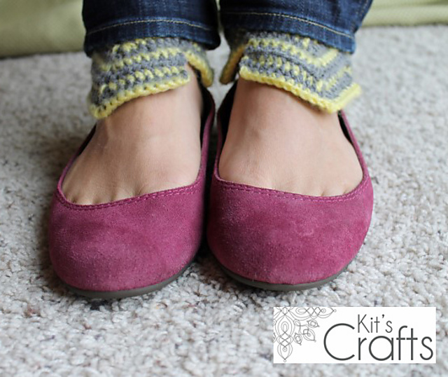 Fancy Spats - Chevron