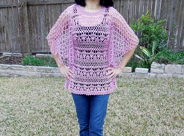 #14 Picot Wings Top