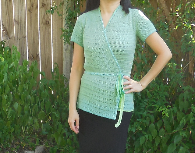 #17 Seamless Wrap Top
