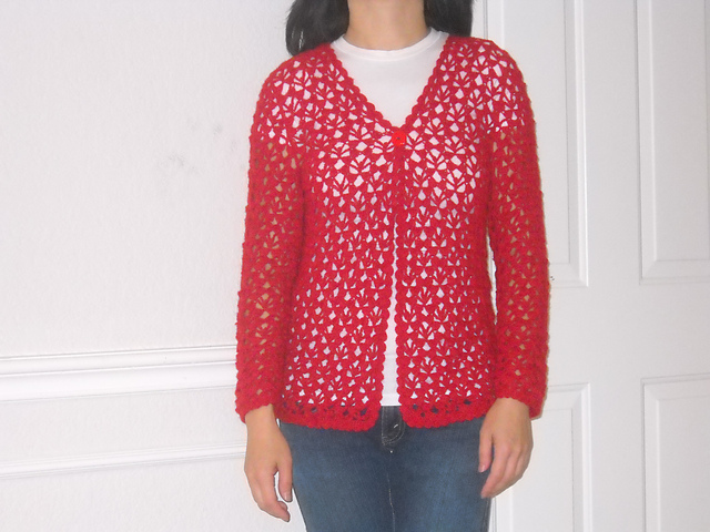 #10 Lacy Autumn Cardigan