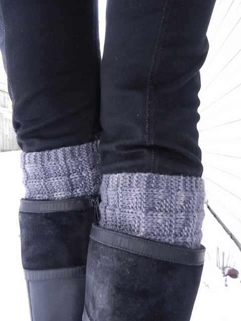 2-Needle Boot Toppers / Cuffs