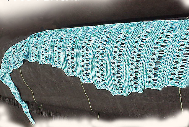 Wiggle Lace Scarf