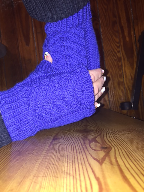 Staghorn Fingerless Mitts