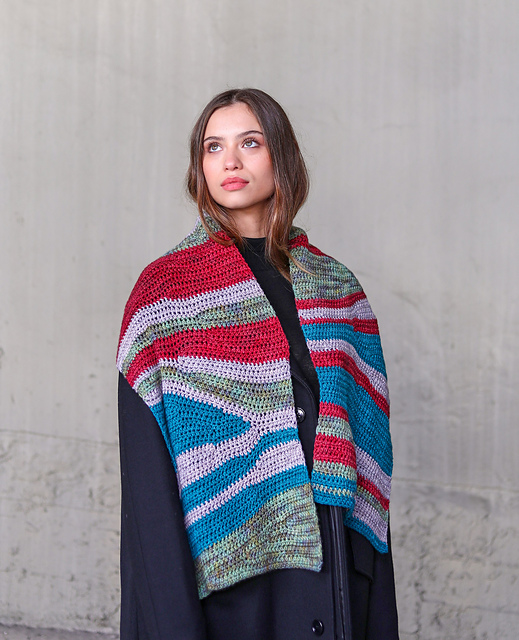 Ravelry: Tentacles Wrap pattern by Dora Ohrenstein