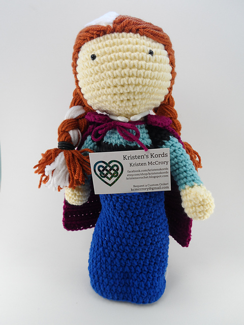 Anna (Frozen) Inspired Softie