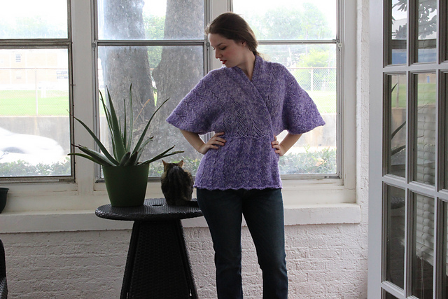 French Lavender Cardigan