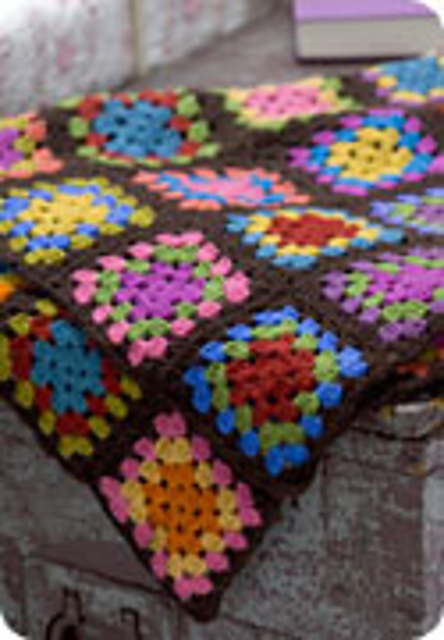 Granny Square Afghan