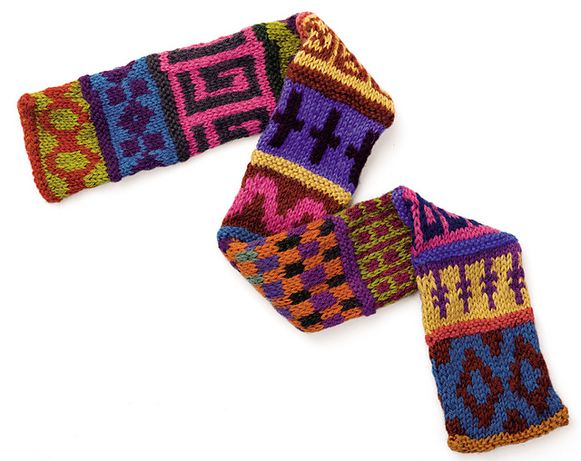 Child's Sampler Scarf