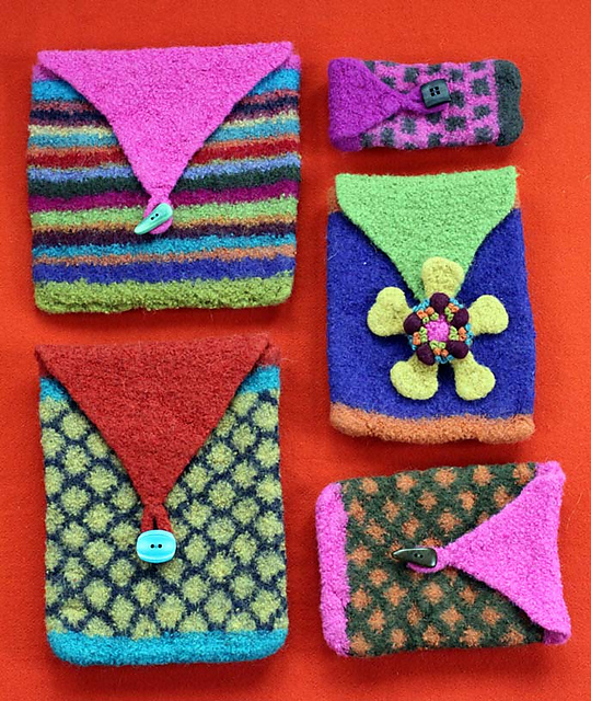 Knit It Felt It Tech Cozies
