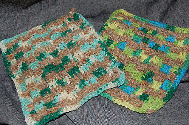 The Perfect Crochet Dishcloth