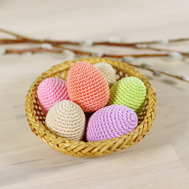 Chicken Eggs - Easter Egg - Amigurumi