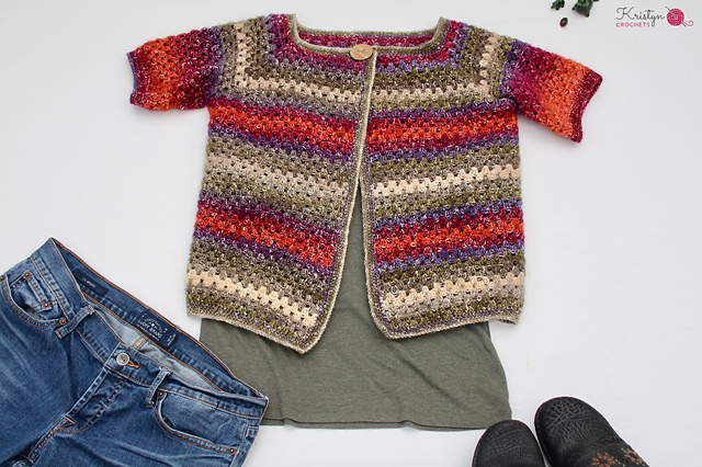 Granny Raglan Cardigan