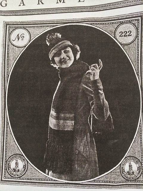 Scarf and cap No. 222