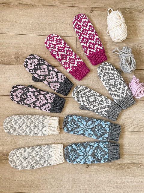 Five Times Warmer Mittens