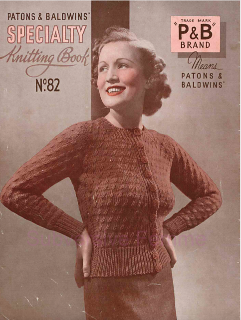 Lady's Cardigan "Sally" Design