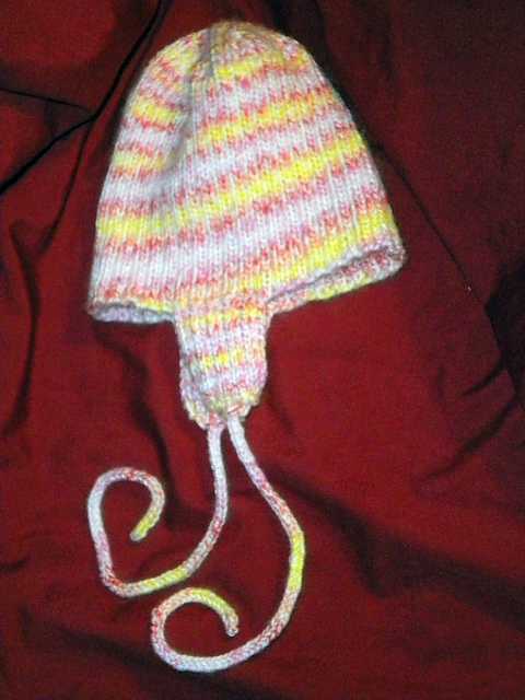 New and Improved 'It's All In The Yarn' Toddler Hat with Ear Flaps