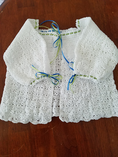 Strawberry Lace Set - Sacque
