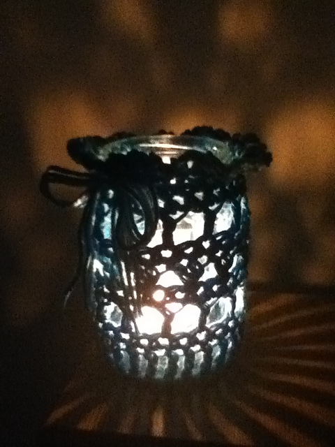 Glass Jar Cozy