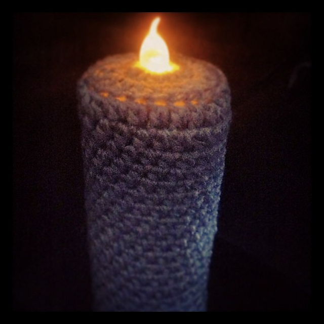 Cro-Cycled Candle Luminary