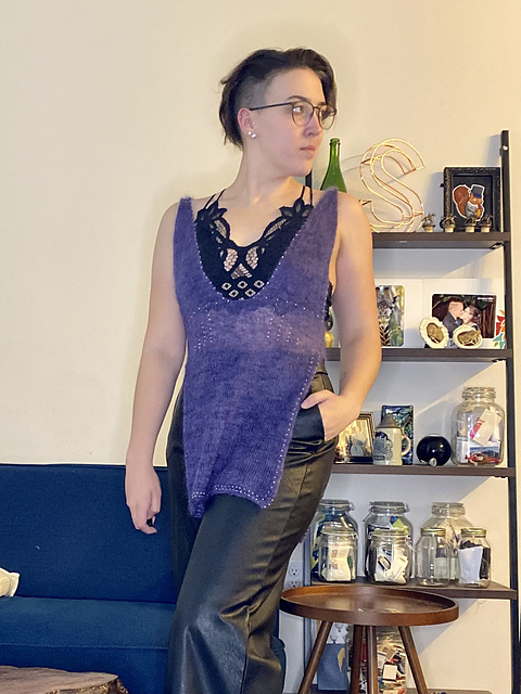 Ravelry: Night Court Tunic pattern by Chuffed Crow Creations