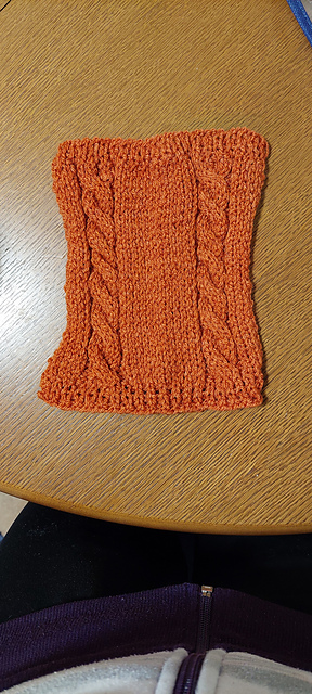 Fingerless mitten