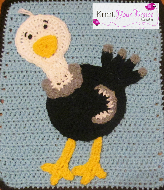 Ostrich Applique