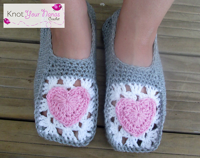 Cosy Crochet Slippers