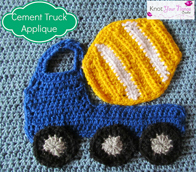 Cement Truck Applique