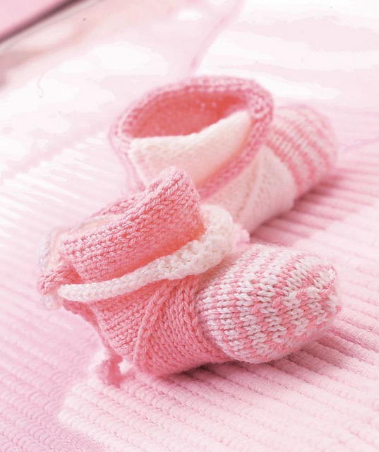 6063 Baby-Wickelschühchen