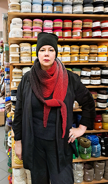 Sideways Shawl