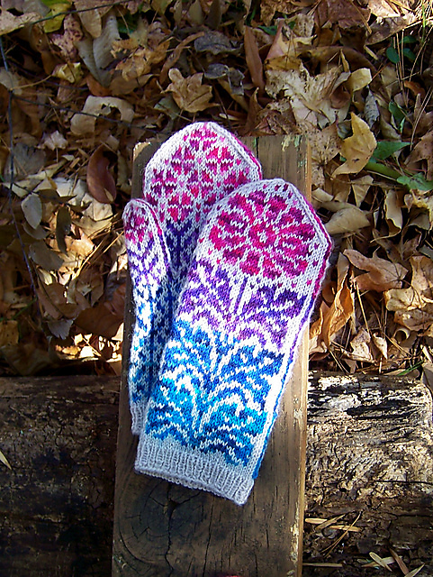Ромашки | Romashki Mittens