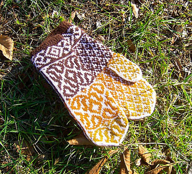 Kilim Mittens