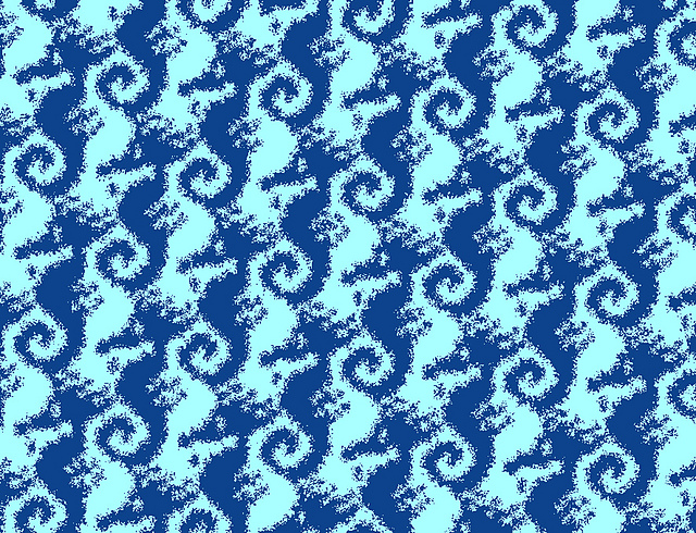 Escher's Seahorses