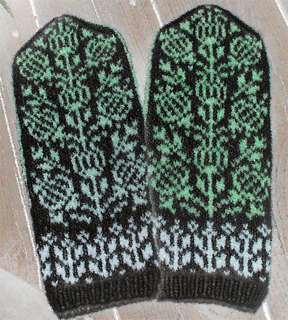THISTLE mittens