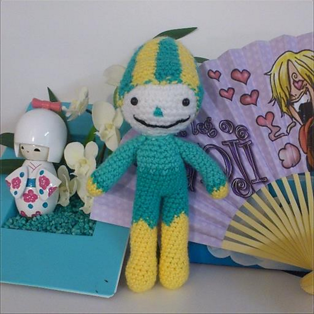 Minamo (Gifu's mascot) amigurumi