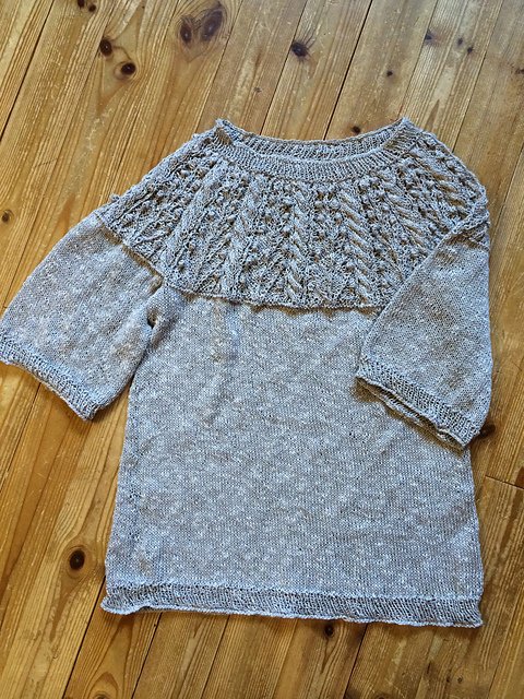 #03 Bobble Tree Yoke Pullover