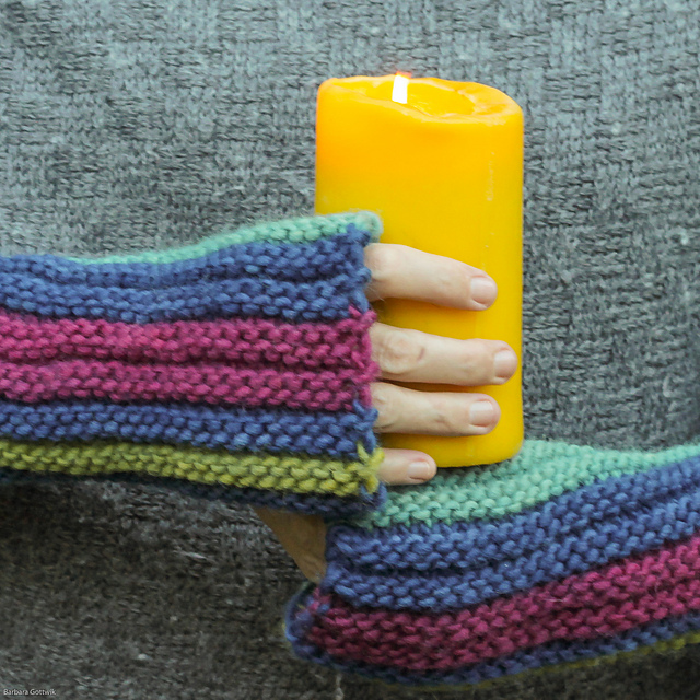 Nordlicht Armstulpen