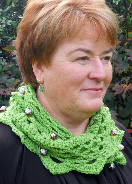 Falling Leaves Infinity Scarf