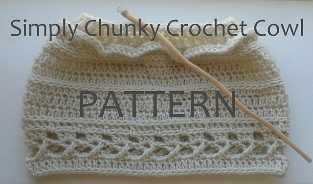 Simply Chunky Crochet Cowl