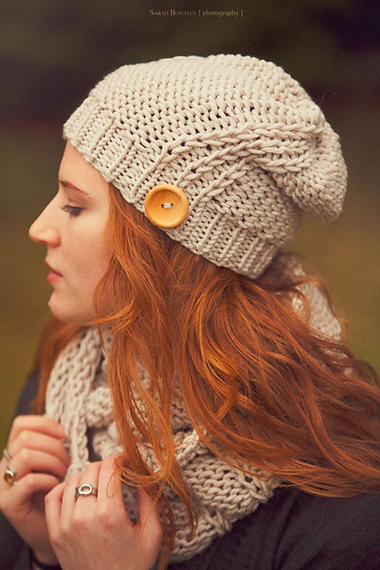 Slouchy Slip Beanie