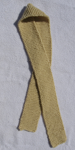 Garter Skinny Scarf