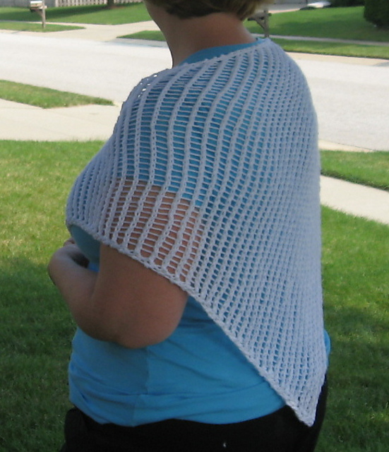 Quick Knit Lace Shawl