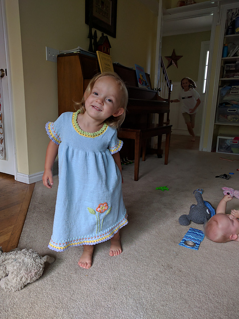 17511 Cardigan, Dress, Shoes, Purse & Blanket