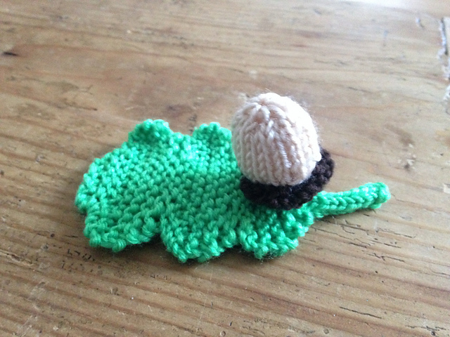 Oak Leaf and Acorn